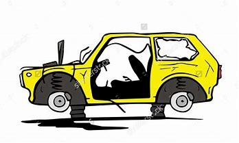 derelict car clip art